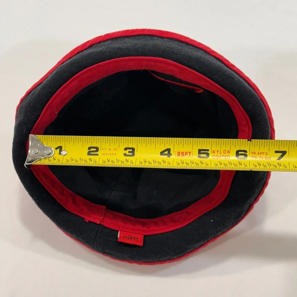 Nike Reversible Bucket‎ Hat Baby Red Black Just Do It Swoosh | Sporty